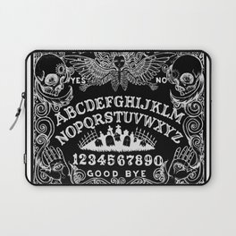 Ouija Board Black Laptop Sleeve