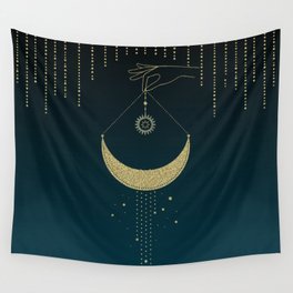 The Magic Of The Moon  Wall Tapestry