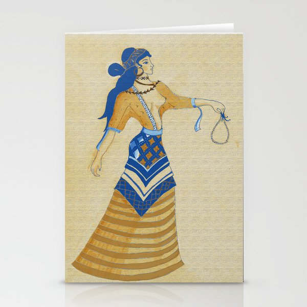 Minoan Woman Stationery Cards