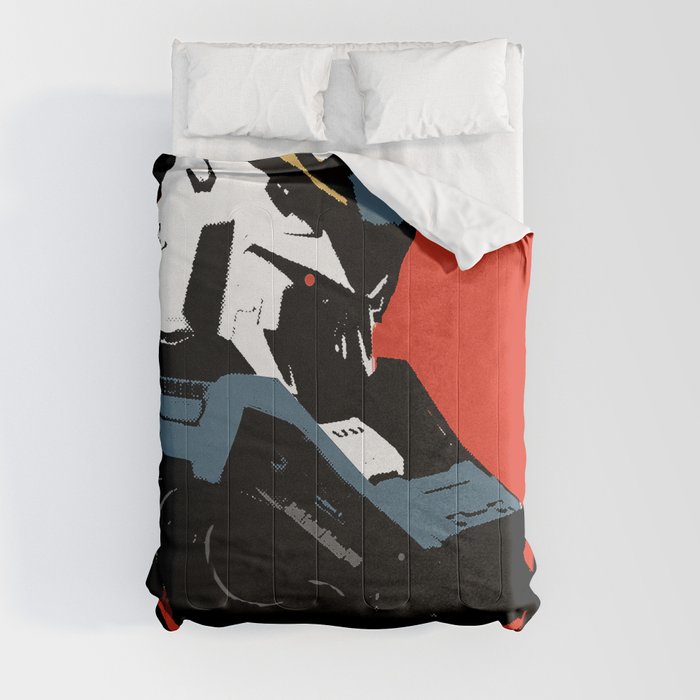 Gundam Rx-93 headbust Comforter