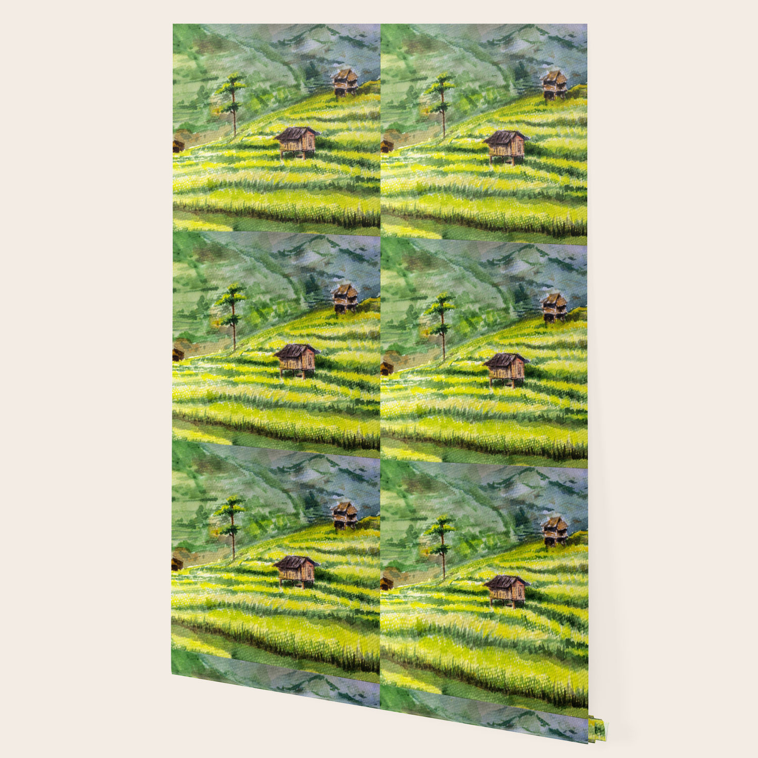 Rice Terrace Fields In Mu Cang Chai Vietnam Wallpaper
