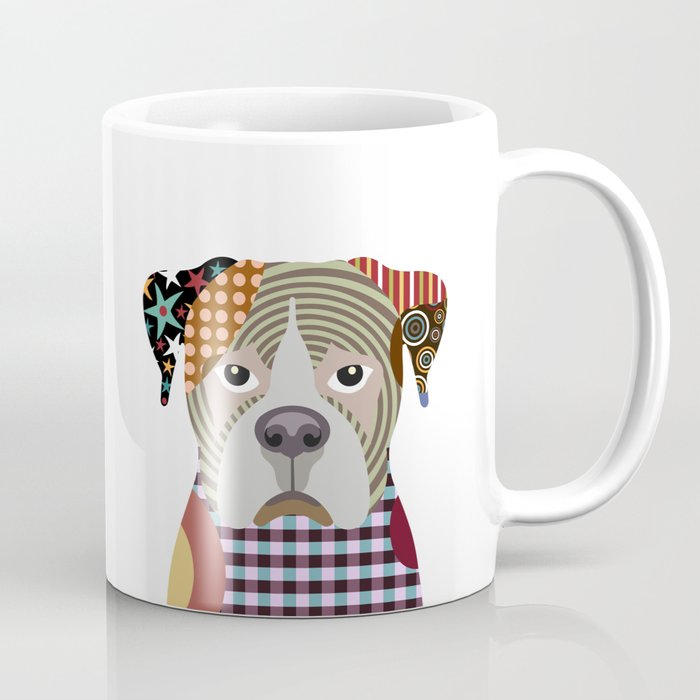 Boxer Dog Coffee Mug By Lanrepea Society6 Boxer Dog Coffee Mug