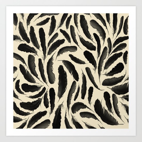 Tar & Feather Art Print