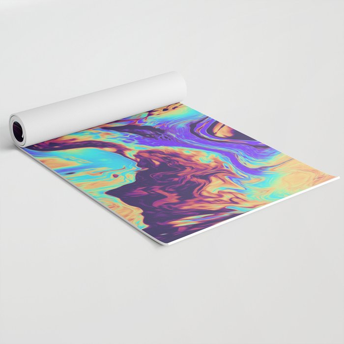 puzzle yoga mat