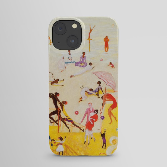 Asbury Park South, 1920  by Florine Stettheimer iPhone Case