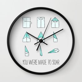 You Were Made To Soar Wall Clock