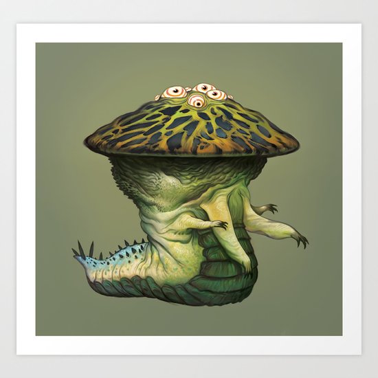 Wurdigo Art Print