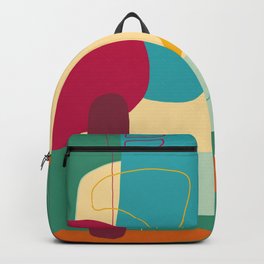 Green Retro Backpack