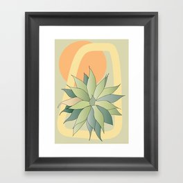 Lonely with sun Framed Art Print