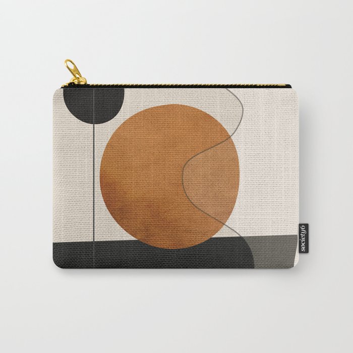 Abstract Minimal Shapes 135 Carry-All Pouch