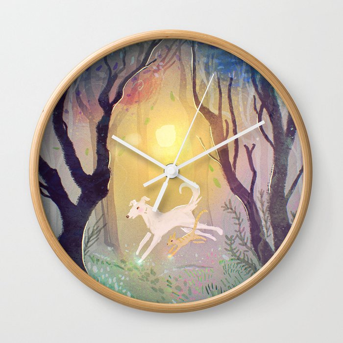 Forest Guardians Wall Clock