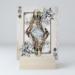 Queen of Diamonds Mini Art Print