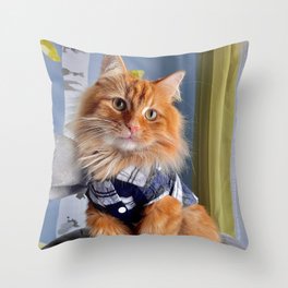 Pudding Happens Throw Pillow
