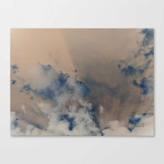 Deep Time Clouds Canvas Print