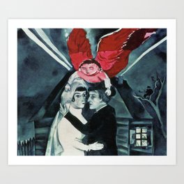 Marc Chagall The Wedding Art Print