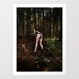 Wild Wasted Woods Art Print