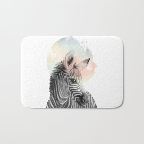 Zebra // Dreaming Bath Mat