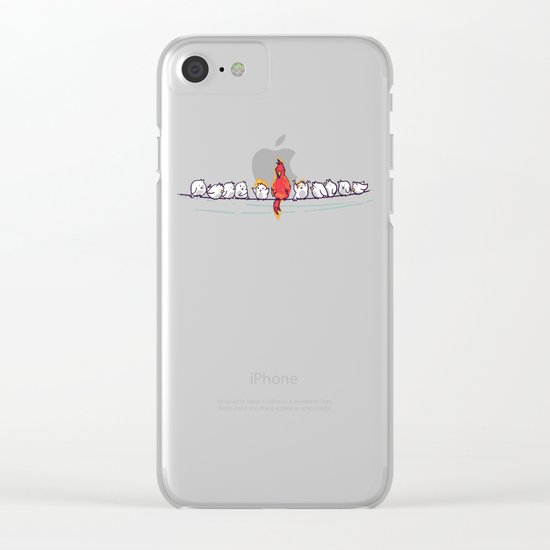 That new guy turns out to be a disaster Clear iPhone Case