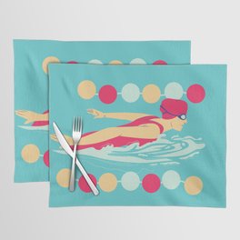 Swimmer Girl Placemat