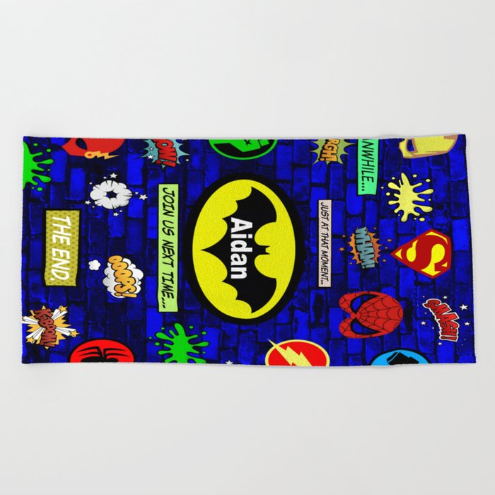 Galaxy Bubbles Beach Towel