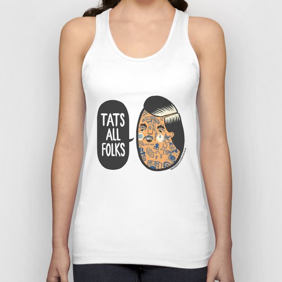 Tats All Folks Unisex Tank Top