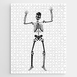 Dancing Skeleton. Jigsaw Puzzle
