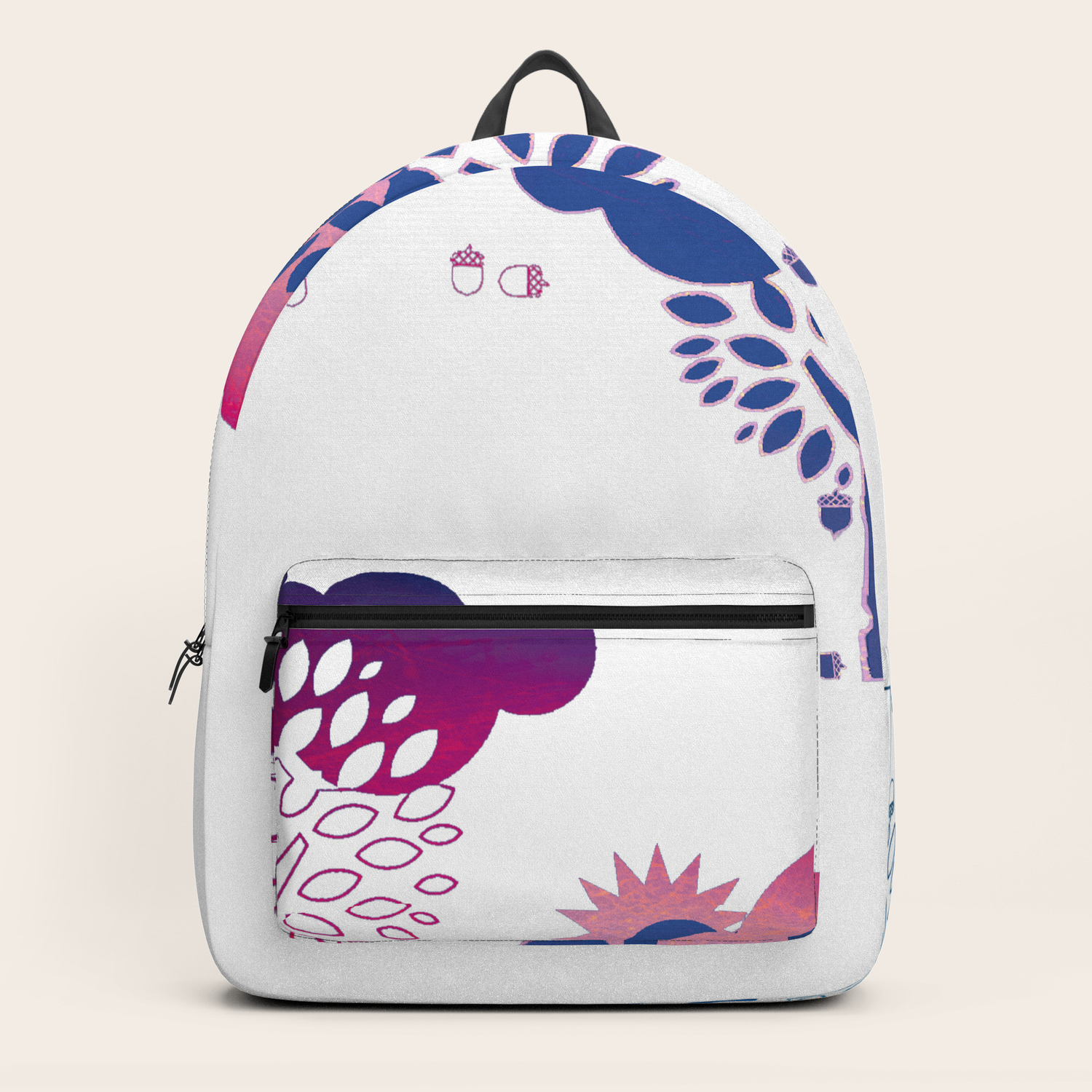 Triplet Acorn Backpack By L Appel Du Vide By Danielle Canonico Society6
