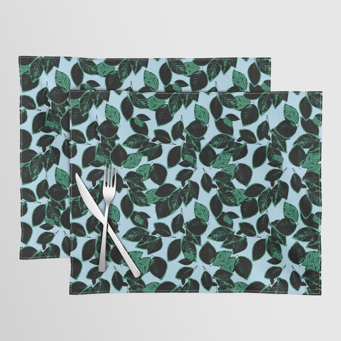 rose leaves Placemat