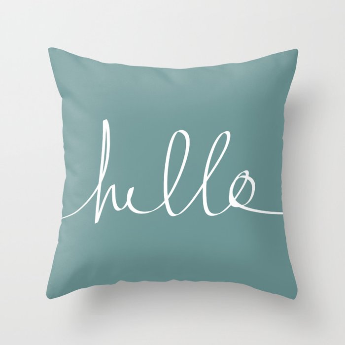 Script clearance throw pillows