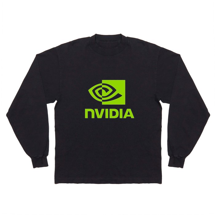 NVIDIA Logo For Gamers Long Sleeve T Shirt