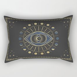 The Third Eye or The Sixth Chakra Rectangular Pillow
