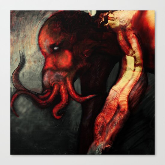 Are you there Cthulu? it's me... Canvas Print