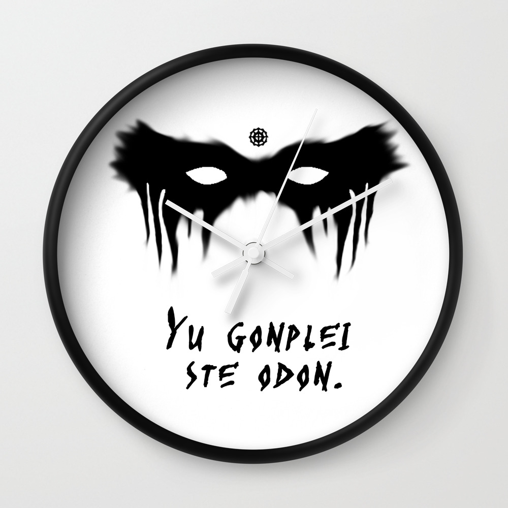 Your Fight Is Over Trigedasleng Wall Clock By Kasiasaurr Society6