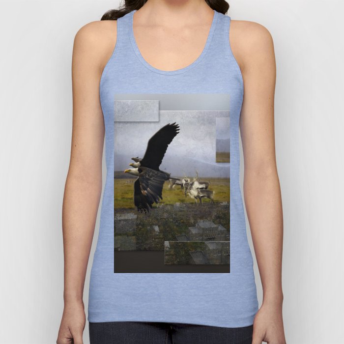 Eagles over Iceland Tank Top