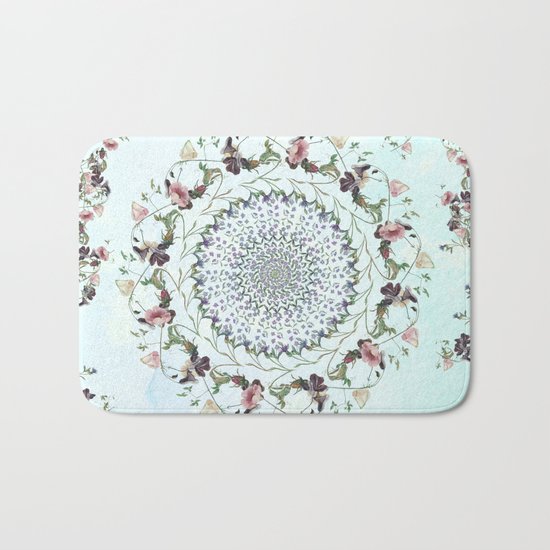 Floral fervour Bath Mat