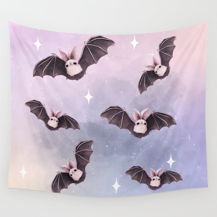 ✞ Bat ✞ Wall Tapestry