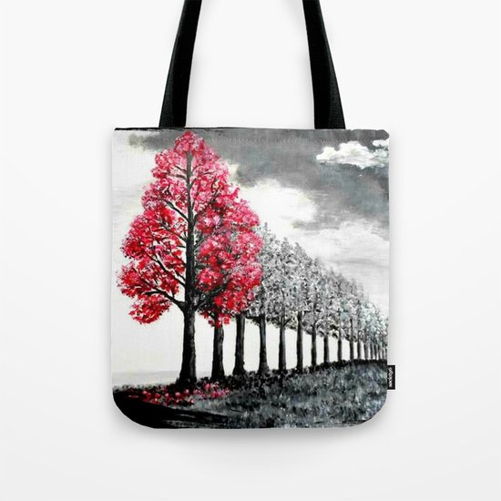 The rain is coming Tote Bag
