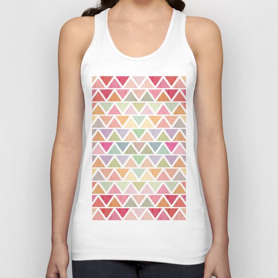 Lovely geometric Pattern III Unisex Tank Top