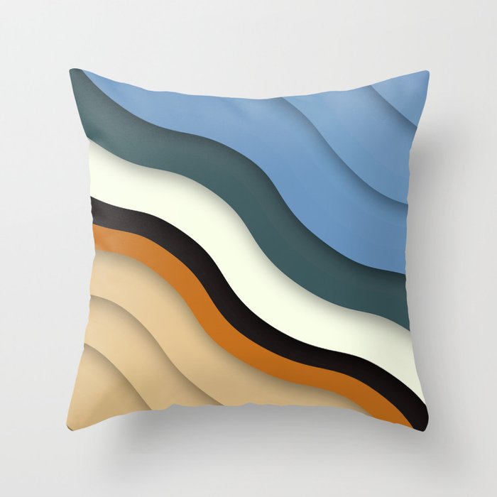 Seaside Throw Pillow
