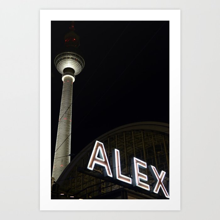 Alex and Berlin Art Print