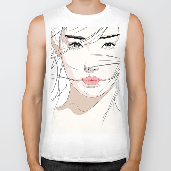Under The Mask Biker Tank
