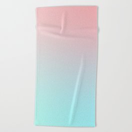 72 Gradient Aura Ombre 220426 Valourine Digital Minimalist Art Beach Towel