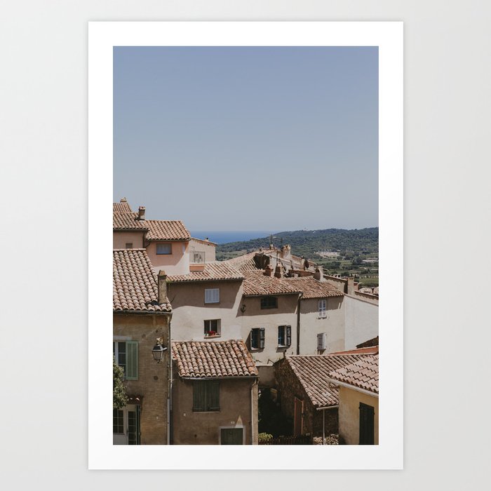 Ramatuelle Village South France | Fine Art Trval Photography Art Print