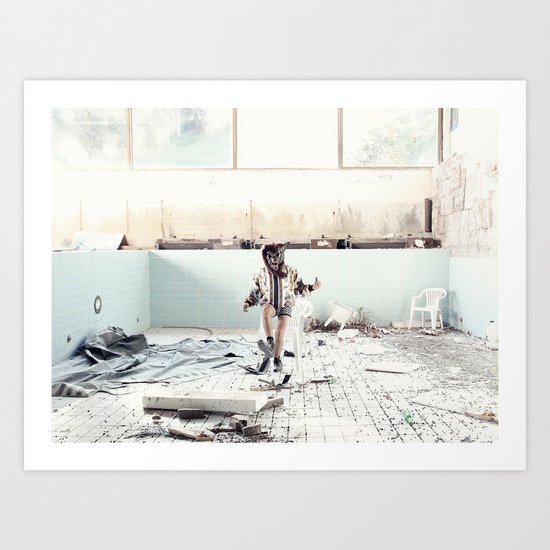 HOTEL PISTOLERO Art Print