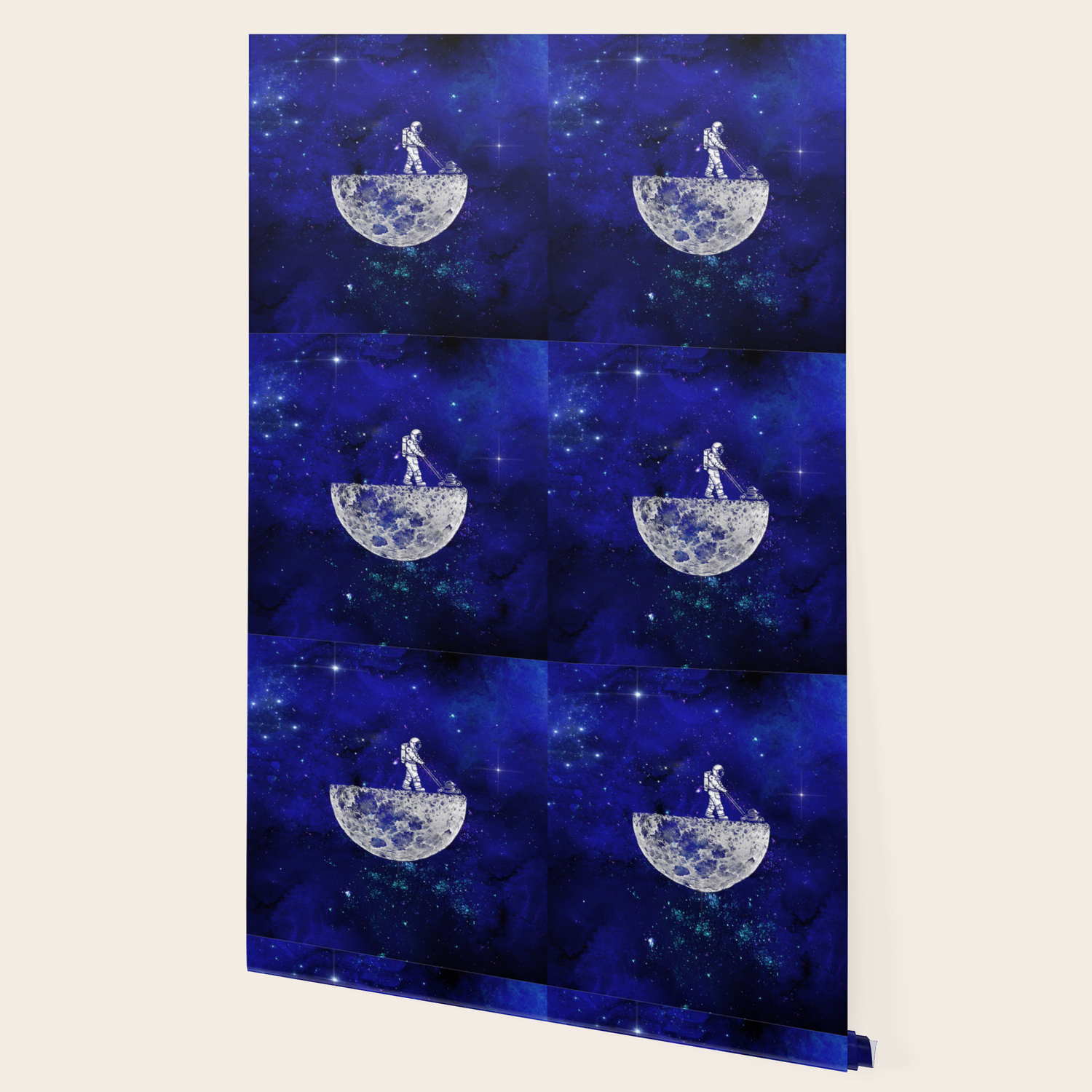 Moon Trimming Wallpaper By Milkywaykid Society6