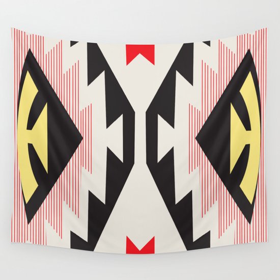 American Native Pattern No. 45 Wall Tapestry