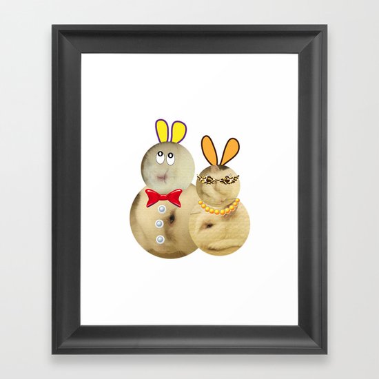 couple Framed Art Print