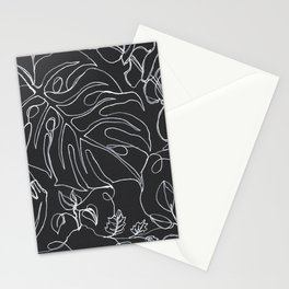 Botanical in B&W Stationery Card