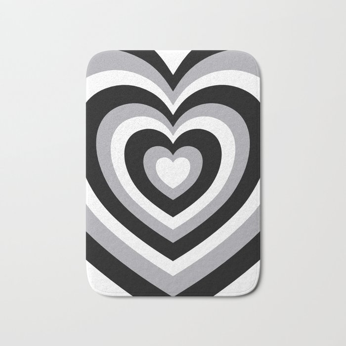 Society6 ケース Black White Heart Love Hypnotic Black & White Hearts Poster by Simple Decor | Society6