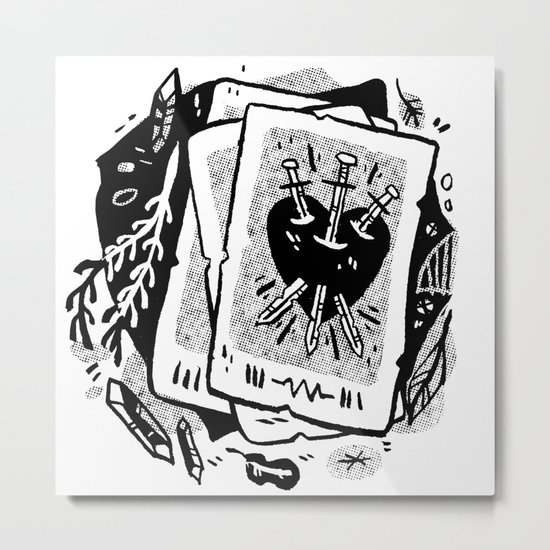 Tarot talk Metal Print